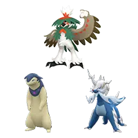 Iniciales de Hisui Shiny